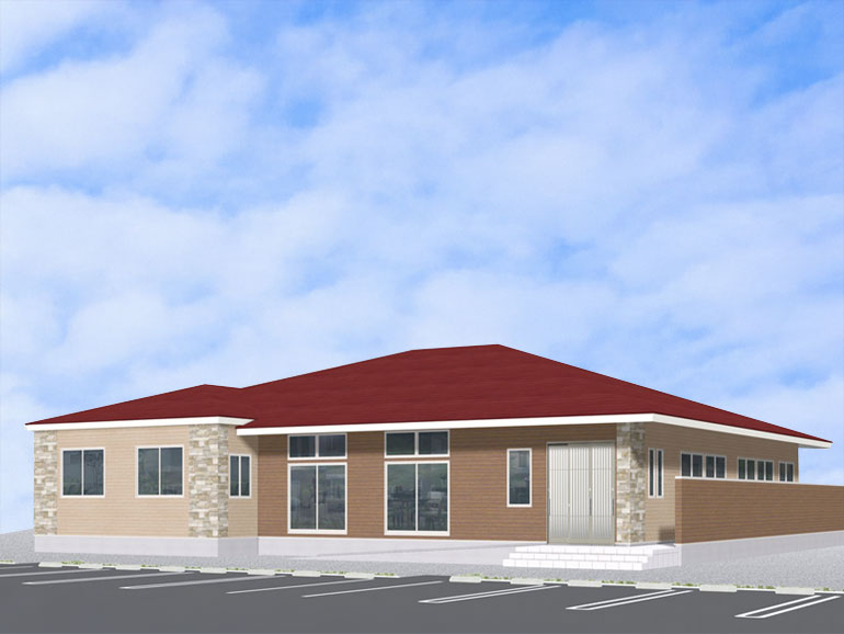 小規模多機能型居宅介護 すいれん 外観イメージ(CGパース)