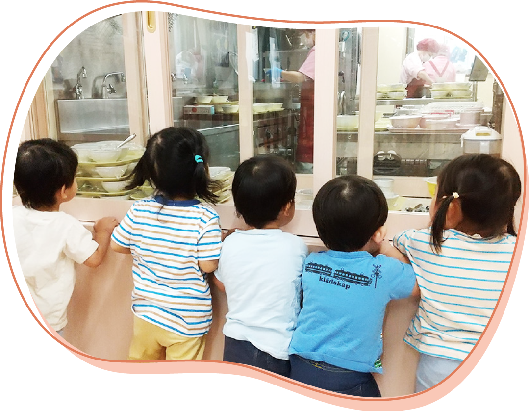 安心・安全な手作り給食