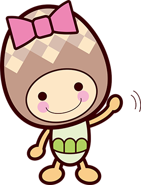 手を振るしーちゃん